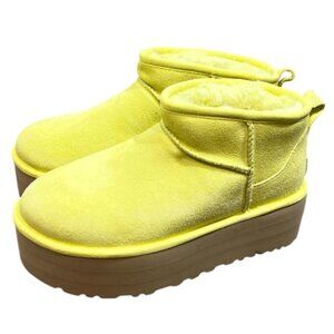 Ugg Platform Mini 1135092 Yellow Size US 8 Womens